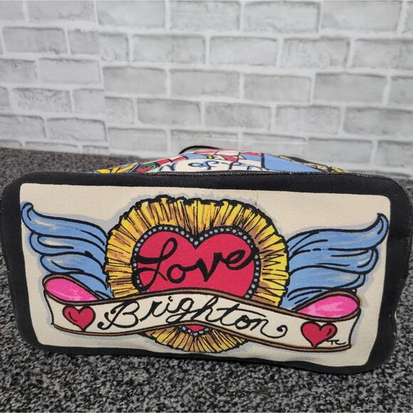 Brighton Queen of Love Limited Edition Tom Clancy design Canvas Art Tote Bag - Picture 5 of 8